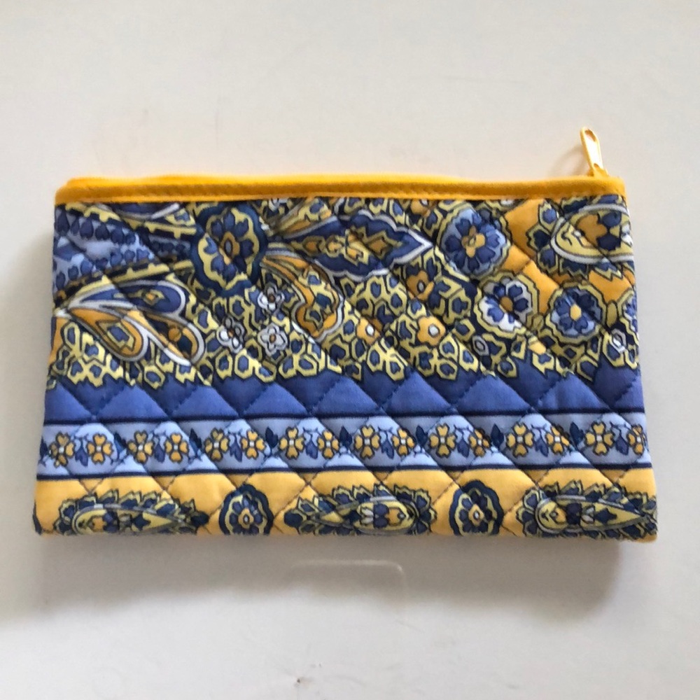 Vintage Marat d'Avignon Toiletry Bag Cosmetics Makeup Provence France Blue
